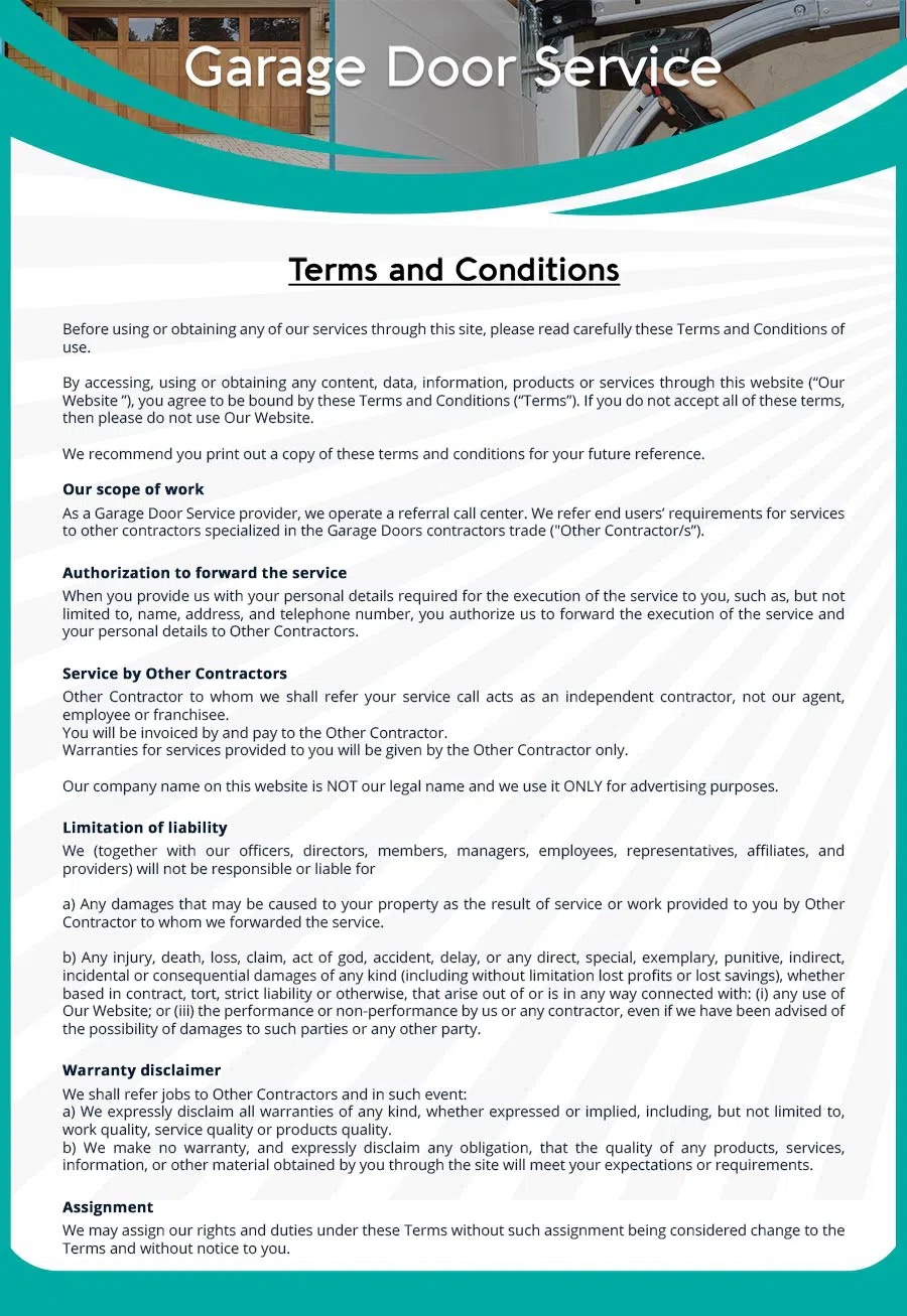 Garage Door Mobile Service Repair Union City, CA 510-356-0375